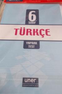 6. Sınıf Türkçe Yaprak Test