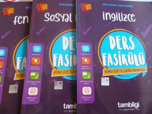 6. Sınıf Ders Fasikülü Konu Özetli Soru Bankası / 3 Adet