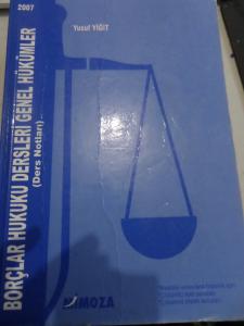 Borçlar Hukuku Dersleri Genel Hükümler Ders Notları