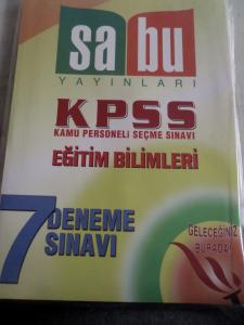 KPSS Eğitim Bilimleri 7 Deneme Sınavı