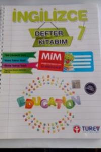 7. Sınıf İngilizce Defter Kitabım