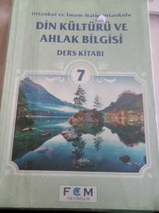 7. Sınıf Din Kültürü ve Ahlak Bilgisi Ders Kitabı