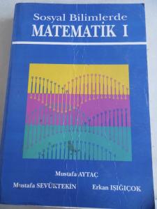 Sosyal Bilimlerde Matematik I