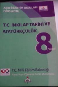 T.C. İnkılap Tarihi ve Atatürkçülük Açık Öğretim Okulları Ders Notu 8