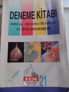 Deneme Kitabı Sosyal - Matematik Grubu 11 ÖYS Denemesi