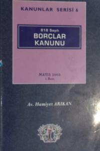 818 Sayılı Borçlar Kanunu
