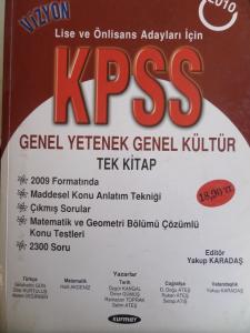 KPSS 2010 Lise Ve Önlisans Adayları İçin Genel Yetenek Genel Kültür