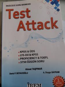 Test Attack İngilizce Soru Bankası