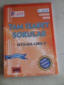 Tam İsabet Sorular İktisada Giriş II