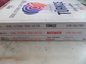 KPSS Genel Kültür Genel Yetenek /  4 Adet