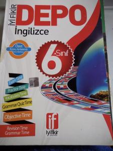 6. Sınıf İngilizce Özet Konu Anlatımlı Soru Bankası