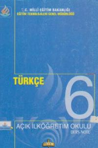 Açık İlköğretim Okulu Ders Notu Türkçe 6