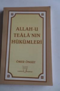 Allah-u Teala'nın Hükümleri