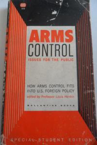 Arms Control issues for the public