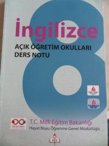 İngilizce Açık Öğretim Okulları Ders Notu 8
