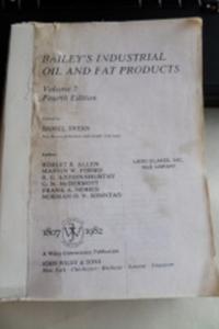Bailey's Industrial Oil And Fat Products Volume 2