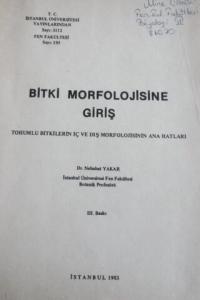 Bitki Morfolojisine Giriş