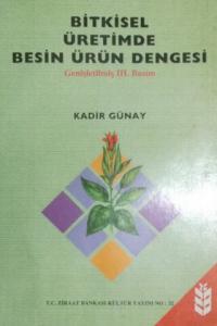 Bitkisel Üretimde Besin Ürün Dengesi