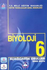 Biyoloji Açık Öğretim Okulları Ders Notu 6