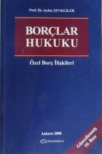 Borçlar Hukuku-Özel Borç İlişkileri