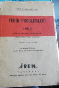 Cebir Problemleri Lise III
