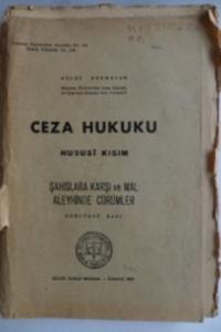 Ceza Hukuku / Hususi Kısım