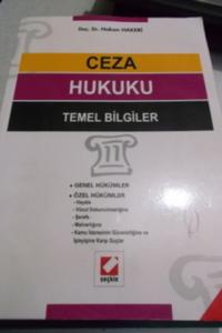 Ceza Hukuku Temel Bilgiler