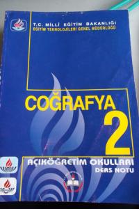 coğrafya 2 açık öğretim okulları ders notları