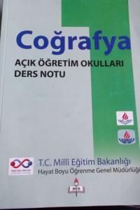Coğrafya Açık Öğretim Okulları Ders Notu 1