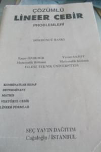 Çözümlü Lineer Cebir