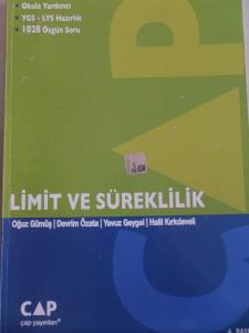 Limit ve Süreklilik Limit ve Süreklilik