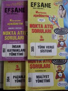 Nokta Atış Soruları / 4 Adet