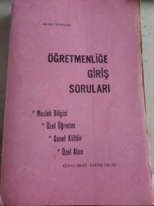 Öğretmenliğe Giriş Soruları