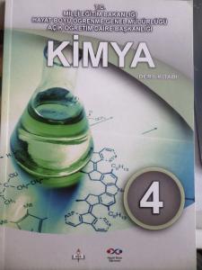 Kimya Ders Kitabı 4. Dönem