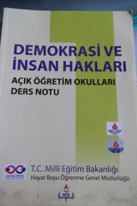 Demokrasi Ve İnsan Hakları Açık Öğretim Okulları Ders Notu 1