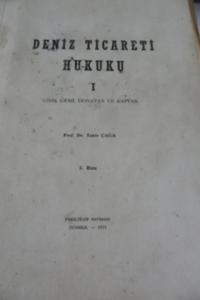 Deniz Ticareti Hukuku I