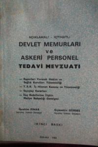 Devlet Memurları ve Askeri Personel Tedavi Mevzuatı