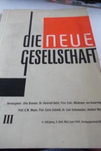 Die Neue Gesellschaft III
