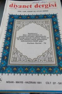 Diyanet Dergisi 1991 / 2