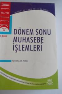 Dönem Sonu Muhasebe İşlemleri