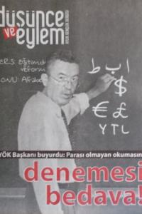 Düşünce ve Eylem Aylık Gençlik Dergisi 2008 / Ocak