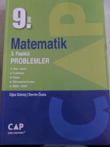 9. Sınıf Matematik 3. Fasikül Denklem ve Eşitsizlikler 9. Sınıf Matematik 3. Fasikül Denklem ve Eşitsizlikler