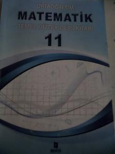 11. Sınıf Matematik Temel Düzey Ders Kitabı