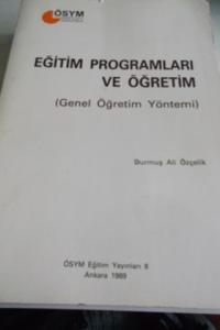 Eğitim Programları ve Öğretim