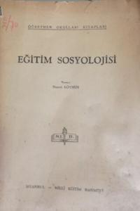 Eğitim Sosyolojisi