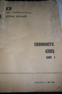 Ekonomiye Giriş Sınıf 1