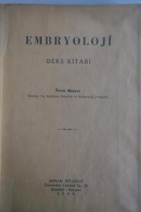 Embryoloji Ders Kitabı