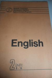 English 2. Cilt Ünite 8-14