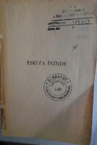 Eşkiya İninde