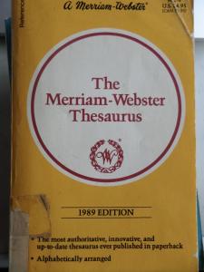 The Merriam-Webster Thesaurus